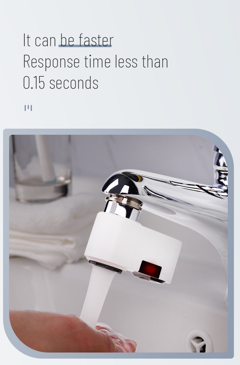 Havin Touchless Faucet Adapter for Kitchen Bathroom Sink US Standards Thread Level-1 Water Efficiency IPX6 Waterproof