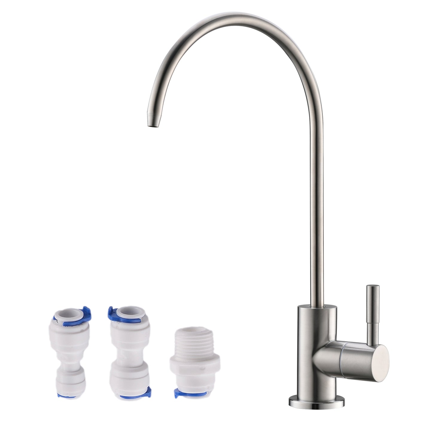 Havin RO Water Filter Faucet,Drinking Water Faucet fits Most Water Filtration System, Kitchen Reverse Osmosis Faucet,Bar Sink Faucet,Filter Tap,Lead-Free Stainless Steel,Non-Air-Gap (Brushed)